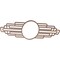 Ekena Millwork Elizabeth Wood Fretwork Pierced Ceiling Medallion, Walnut, 40"W x 20"H x 11"IW x 19"IH x 3/8"T CMWP40X20X0375EBWA - alternate 5